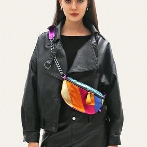 Multicolor Crossbody/Fannypack Bag